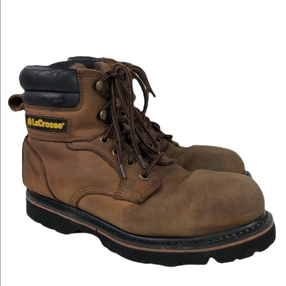 Lacrosse Leather Foreman 6” Steel Toe Boots main image 5